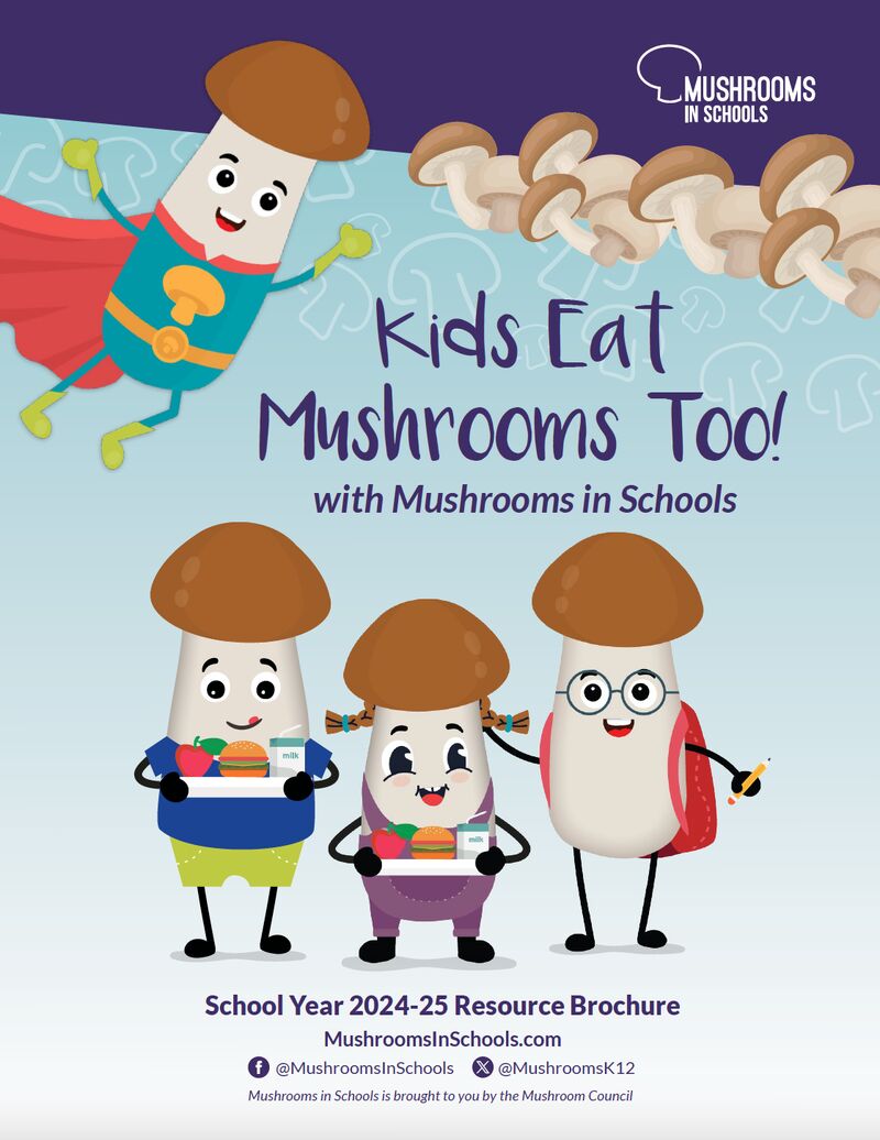 Mushroom Council Mushrooms in school
