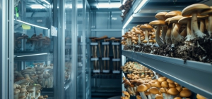 Data, energy and robotics: three forces driving the future of mushroom farming