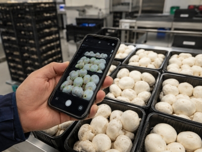 Smartphone AI could bring mushroom freshness checks into the supply chain