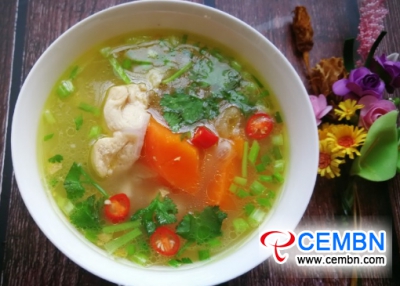 Just try it today: Bamboo fungus soup with carrot