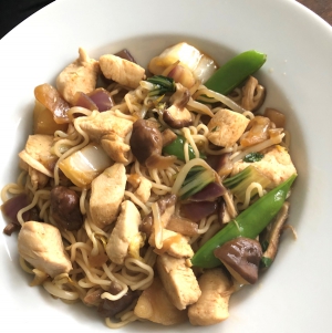 Chicken with Shiitake (Taiwanese style)