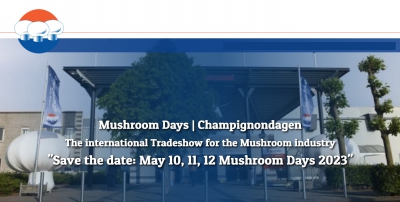 Visit the Champignondagen on 10, 11 and 12 May 2023