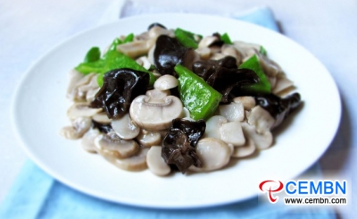 Recipe: Mushrooms with green pepper