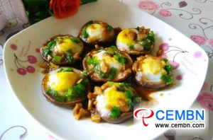 Recipe: Scrumptious steamed Shiitakes filled with quail eggs
