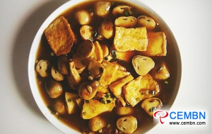 Recipe that goes well with rice: Braised Straw mushrooms with tofu