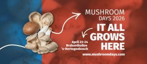 Registration open for the Dutch Mushroom Days 2026