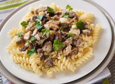 Pasta with Morel - springtime celebration